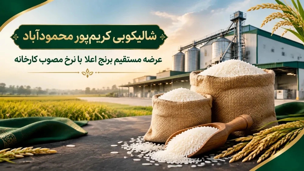 شالیکوبی کریم پور محمود آباد عرضه مستقیم برنج اعلا با نرخ مصوب کارخانه