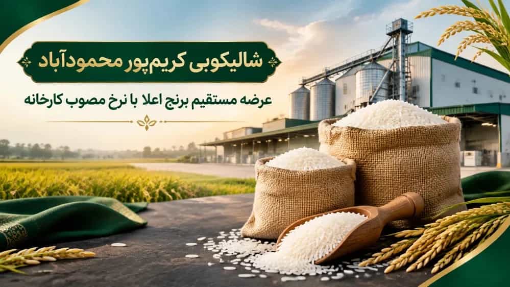 شالیکوبی کریم پور محمود آباد عرضه مستقیم برنج اعلا با نرخ مصوب کارخانه